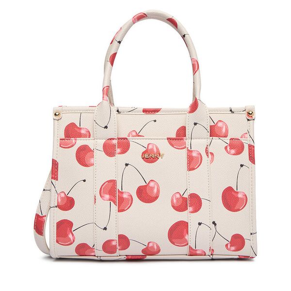 Torebka JENNY. Brązowe kuferki damskie Jenny, bez wzorów, bez dodatków. Za 139.99 zł.