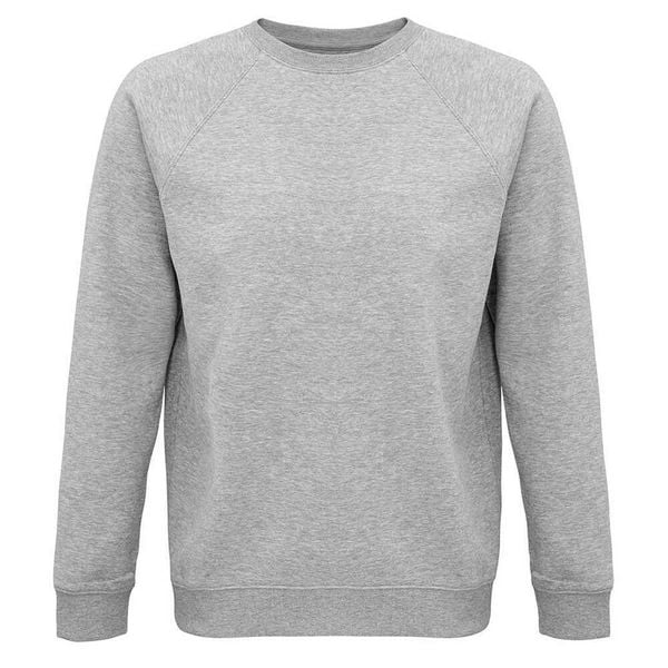 Bluza Unisex Space Melange Dla Dorosłych. Szare bluzy damskie SOL'S, m, bez wzorów, z bawełny, bez kaptura. Za 161.99 zł.