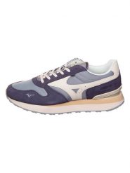 Mizuno Skórzane sneakersy "S.L." w kolorze granatowym rozmiar: 40. Niebieskie obuwie sportowe damskie Mizuno, bez zapięcia. Za 208.99 zł.