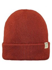 Barts Czapka "Kinabalu" w kolorze pomarańczowym rozmiar: onesize. Pomarańczowe czapki damskie Barts, z aplikacjami, ze splotem. Za 69.91 zł.