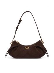 Guess Torebka Allegra HWSG22 37180 Brązowy ciemny. Brązowe torebki klasyczne damskie Guess, bez dodatków. Za 544.99 zł.