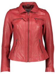 7eleven Skórzana kurtka w kolorze czerwonym rozmiar: 40. Czerwone kurtki damskie 7eleven, bez wzorów, ze skóry, bez kaptura. Za 434.99 zł.