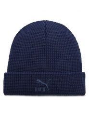 Puma Czapka Classics Mid Fit Beanie 025677 03 Granatowy. Niebieskie czapki damskie Puma, na zimę, bez wzorów. Za 69.99 zł.