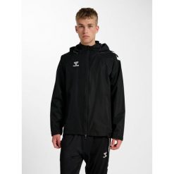 Kurtka wodoodporna Hummel Lead 2.0. Czarne kurtki damskie Hummel, bez wzorów, bez kaptura. Za 340.50 zł.