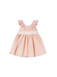 Mayoral Sukienka elegancka 1903 Różowy Regular Fit. Czerwone sukienki dziewczęce Mayoral, bez wzorów, z syntetyku, bez ramiączek. Za 189.99 zł.