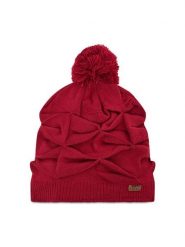 CMP Czapka Knitted Hat 5505010 Bordowy. Czerwone czapki damskie CMP, na zimę, bez wzorów, z materiału. Za 89.99 zł.