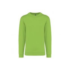 Bluza z okrągłym dekoltem Kariban. Zielone bluzy damskie KARIBAN, xl, bez wzorów, z bawełny, bez kaptura. Za 128.50 zł.
