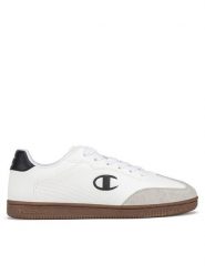 Champion Sneakersy PRESTIGE MIX MATERIAL S11735-WW001 Biały. Białe obuwie sportowe damskie Champion, z materiału, bez zapięcia. Za 199.99 zł.