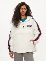 Tommy Jeans Kurtka anorak Archive Chicago DW0DW18151 Biały Regular Fit. Białe kurtki damskie Tommy Jeans, s, bez wzorów, z jeansu, bez kaptura. Za 589.99 zł.
