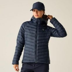 Kurtka pikowana damska Air Lite. Niebieskie kurtki damskie Dare 2b, bez wzorów, z poliesteru, bez kaptura. Za 649.99 zł.