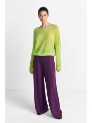 Rich & Royal Wełniany sweter w kolorze zielonym rozmiar: L. Zielone swetry klasyczne damskie Rich & Royal, l, z wełny, bez kołnierzyka. Za 263.95 zł.