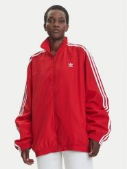 Adidas Bluza Adilenium Season 3 JD3393 Czerwony Oversize. Czerwone bluzy damskie Adidas, xs, bez wzorów, z syntetyku, bez kaptura. Za 329.99 zł.