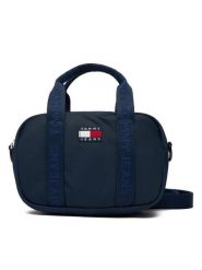 Tommy Jeans Torebka Tjw Ess Daily Crossover AW0AW17889 Granatowy. Niebieskie torebki klasyczne damskie Tommy Jeans, z jeansu, bez dodatków. Za 299.99 zł.