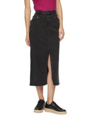 S.Oliver Spódnica dżinsowa w kolorze czarnym rozmiar: 40. Czarne spódnice damskie S.Oliver, na co dzień, s, bez wzorów, z bawełny, maxi. Za 108.74 zł.