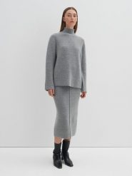 Someday Sweter w kolorze szarym rozmiar: 40. Szare swetry klasyczne damskie someday., z wełny, bez kołnierzyka. Za 175.67 zł.