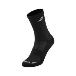Skarpety Babolat 3. Czarne skarpetki damskie BABOLAT, bez wzorów. Za 62.99 zł.