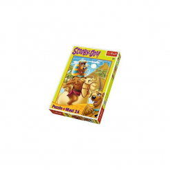 Trefl 24 Elementy Maxi - Scooby-doo W Egipcie. Żółte bez kategorii Trefl, w kolorowe wzory. Za 17.90 zł.