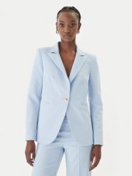 Rinascimento Marynarka CFC0128640003 Błękitny Regular Fit. Niebieskie marynarki i żakiety damskie Rinascimento, s, bez wzorów, z syntetyku. Za 699.99 zł.