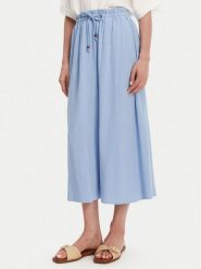ONLY Spódnica midi Solvi 15338678 Błękitny Regular Fit. Niebieskie spódnice damskie Only, m, bez wzorów, z wiskozy, midi. Za 99.99 zł.