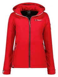 Canadian Peak Kurtka softshellowa w kolorze czerwonym rozmiar: XL. Czerwone kurtki sportowe damskie Canadian Peak, xl, bez wzorów, bez kaptura. Za 229.95 zł.