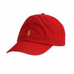 Czapka z daszkiem Polo Ralph Lauren Lunar New Year Twill Ball Cap. Czerwone czapki z daszkiem damskie Ralph Lauren, bez wzorów. Za 214.00 zł.