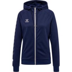 Damska bawełniana bluza z kapturem zapinana na zamek Hummel Move Grid. Niebieskie bluzy damskie Hummel, m, bez wzorów, z bawełny, z kapturem. Za 287.65 zł.