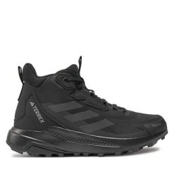 Trekkingi adidas. Czarne obuwie trekkingowe damskie Adidas, bez zapięcia. Za 399.99 zł.