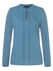 More & More Bluzka w kolorze niebieskim rozmiar: 34. Niebieskie bluzki damskie More & More, s, bez wzorów, z wiskozy, klasyczne, bez kołnierzyka, bez ramiączek. Za 69.58 zł.