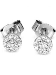 Vittoria Jewels Złote kolczyki-wkrętki z diamentami rozmiar: onesize. Szare kolczyki damskie Vittoria Jewels, z diamentem, złote. Za 1,348.99 zł.