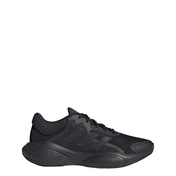 Buty do biegania damskie Adidas Response. Czarne obuwie sportowe damskie Adidas, z syntetyku, bez zapięcia, do biegania. Za 294.00 zł.
