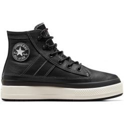 Adidasy Converse Chuck Taylor All Star Equip Wp, Dla obu płci. Czarne obuwie sportowe damskie Converse, ze skóry, bez zapięcia, na fitness i siłownię. Za 890.00 zł.