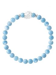 Pearline Bransoletka z akwamarynem rozmiar: onesize. Niebieskie bransoletki damskie Pearline, srebrne. Za 217.99 zł.