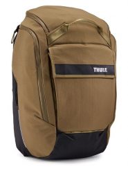 Thule Plecak rowerowy "Paramount Hybrid Pannier" w kolorze jasnobrązowym - 26 l rozmiar: onesize. Brązowe plecaki Thule, bez wzorów. Za 483.17 zł.