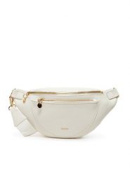 DeeZee Nerka GL23998 Biały. Białe nerki i saszetki damskie DeeZee, ze skóry, bez dodatków. Za 119.99 zł.