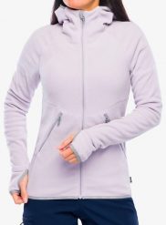 Bluza z kapturem damska Turbat Annapurna. Fioletowe bluzy damskie TURBAT, m, bez wzorów, z materiału, z kapturem. Za 252.99 zł.