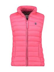 ANAPURNA Kamizelka pikowana "Vakitalana" w kolorze różowym rozmiar: L. Różowe kamizelki damskie ANAPURNA, l, bez wzorów, bez kaptura. Za 113.99 zł.