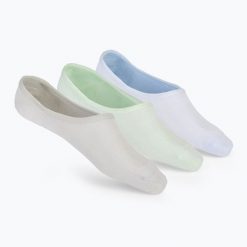 Skarpety damskie SKECHERS Non Terry No Show Liner 3. Niebieskie skarpetki damskie Skechers, bez wzorów, z elastanu. Za 29.99 zł.