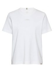 Camel Active Koszulka w kolorze białym rozmiar: XL. Białe bluzki damskie Camel Active, xl, bez wzorów, z bawełny, bez kołnierzyka, bez ramiączek. Za 105.38 zł.