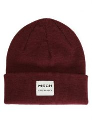 MOSS COPENHAGEN Czapka "Mojo" w kolorze bordowym rozmiar: onesize. Czerwone czapki damskie Moss Copenhagen, bez wzorów, z materiału. Za 69.99 zł.