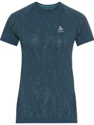 Odlo Koszulka sportowa "Blackcomb Light" w kolorze niebieskim rozmiar: XS. Niebieskie koszulki sportowe damskie ODLO, s, bez wzorów, z materiału, bez ramiączek, outdoorowe. Za 114.17 zł.