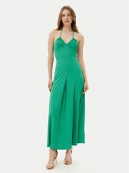 Silvian Heach Sukienka letnia Madev GPP25330VE Zielony Slim Fit. Zielone sukienki damskie Silvian Heach, bez wzorów, z syntetyku, bez ramiączek. Za 589.99 zł.