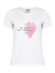 Roadsign Koszulka w kolorze białym rozmiar: S. Białe bluzki damskie Roadsign, s, bez wzorów, z bawełny, bez kołnierzyka, bez ramiączek. Za 30.99 zł.