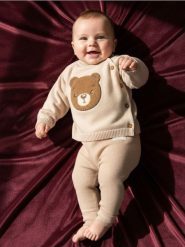 Prążkowane legginsy z naszywką 2 pack - brązowy. Brązowe legginsy sportowe damskie Sinsay, l, z aplikacjami, prążkowane. W wyprzedaży za 15.99 zł.