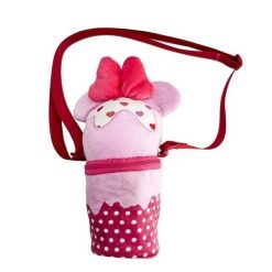 Saszetka na ramię z pluszu Cerda Disney Minnie. Czerwone nerki i saszetki damskie MINI MOUSE, bez wzorów, z materiału. Za 73.55 zł.