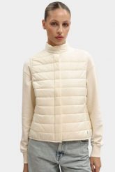 Damski Bezrękawnik Mustang Style Twin Lakes Whisper White 1016738 2013. Białe kamizelki damskie Mustang, xl, bez wzorów, bez kaptura. Za 249.99 zł.