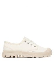 Palladium Trampki Pampa Oxford 92351-100-M Biały. Białe trampki damskie Palladium, bez wzorów, z materiału, bez zapięcia. Za 339.99 zł.