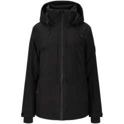 Damska kurtka narciarska Whistler Kingland Pro. Czarne kurtki sportowe damskie WHISTLER, na zimę, bez wzorów, bez kaptura. W wyprzedaży za 489.00 zł.