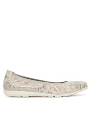 Caprice Baleriny 9-22150-42 Beżowy. Brązowe balerinki damskie Caprice, bez wzorów, ze skóry. Za 208.99 zł.