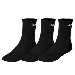 Skarpety do biegania Mizuno Training 3 pary. Białe obuwie sportowe damskie Mizuno, bez wzorów. Za 44.99 zł.
