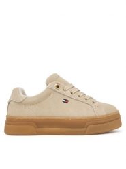 Tommy Hilfiger Sneakersy Jade T3A9-35098-1429 M Beżowy. Brązowe buty sportowe dziewczęce Tommy Hilfiger, bez zapięcia. Za 414.99 zł.